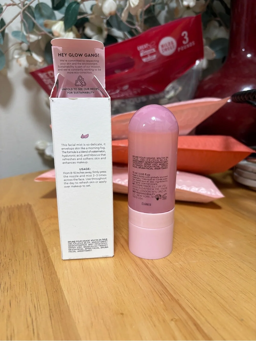 Glow Recipe Watermelon Glow Ultra-Fine Mist,Full Sz 2.53oz, BNIB, AUTHENTIC, New